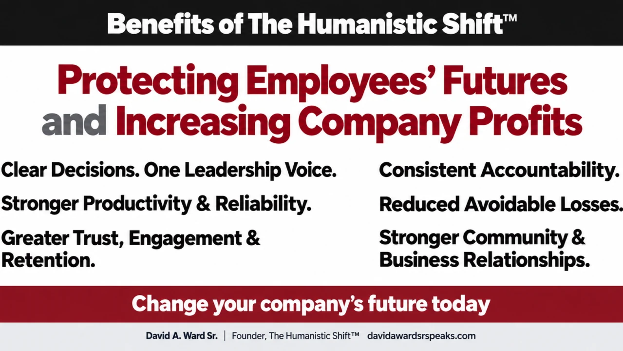 Benefits of The Humanistic Shift™:
