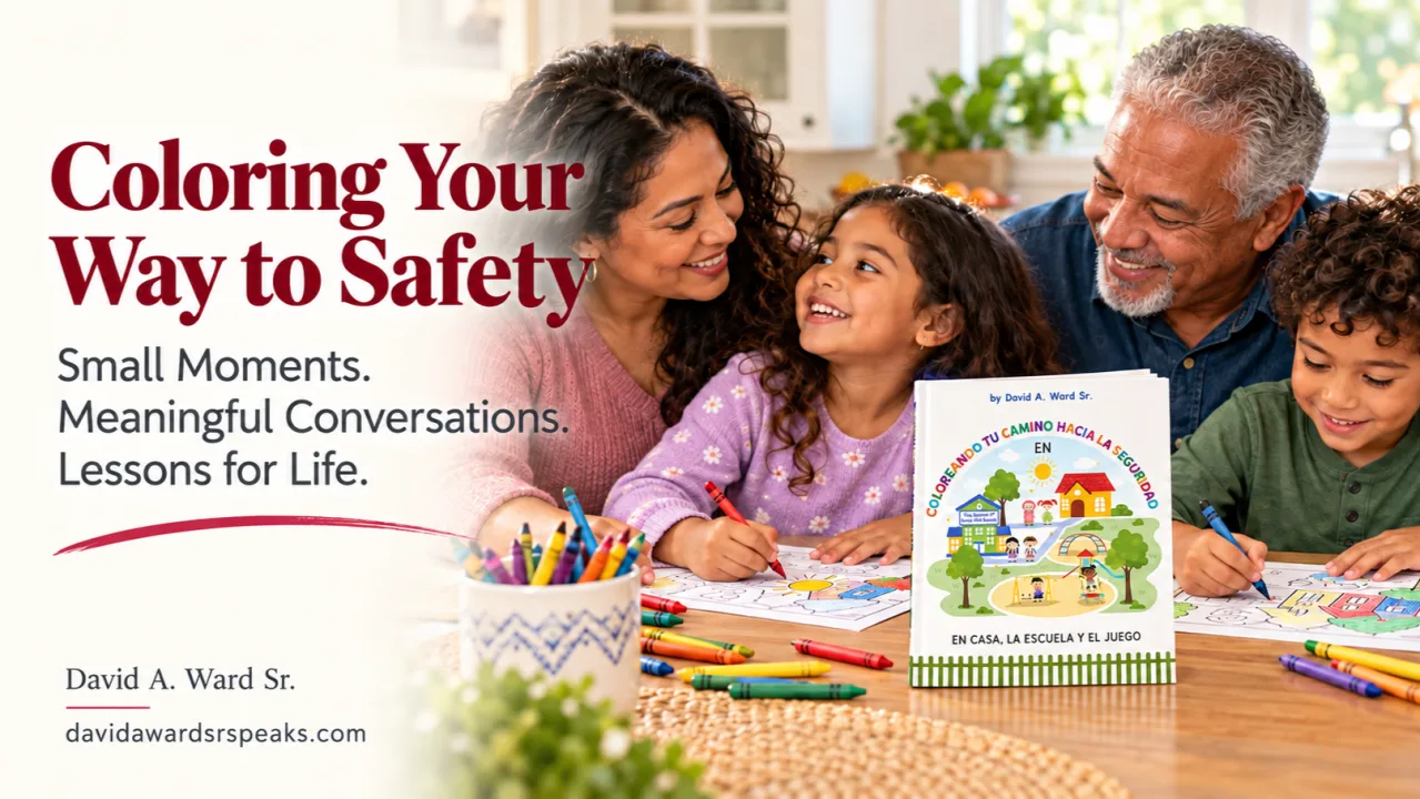 Coloring Your Way to Safety: Small Moments. Meaningful Conversations. Lessons for Life.